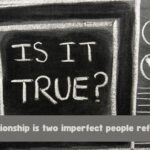 a true relationship is two imperfect people refusi - tymoff