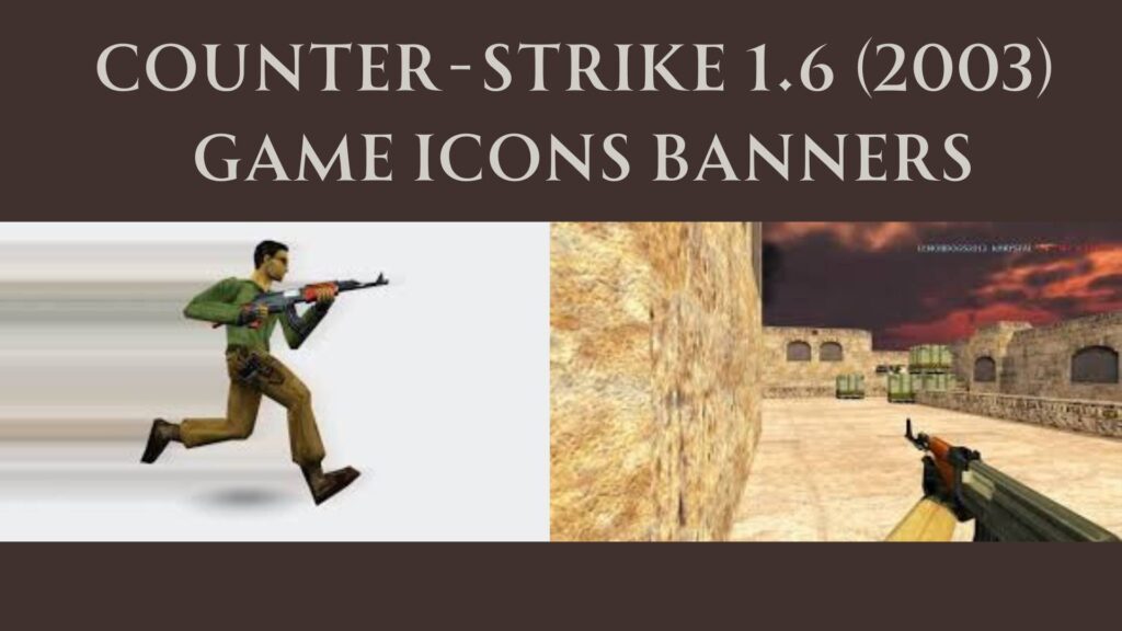 counter-strike 1.6 (2003) game icons banners