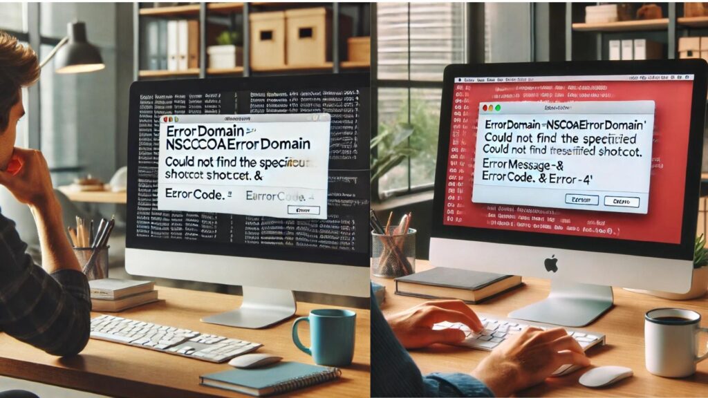 errordomain=nscocoaerrordomain&errormessage=could not find the specified shortcut.&errorcode=4