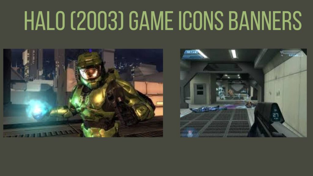 halo (2003) game icons banners