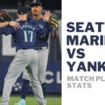 seattle mariners vs yankees match player stats