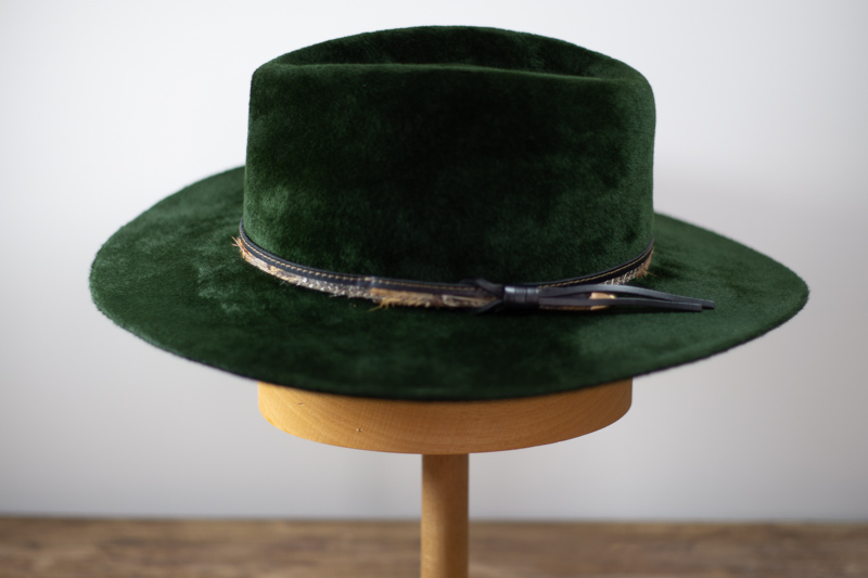 Enhance Your Look with Stylish Emerald Green Dresses and Bespoke Felt Hat Blanks