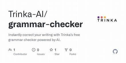 Trinka Grammar Checker